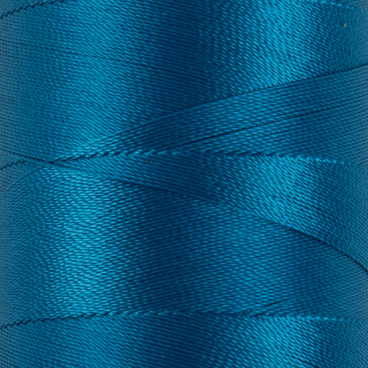 Швейные нитки (полиэстер) 210D/3 Gamma / Micron 1000 я 912 м №264 св.синий Фото 7.