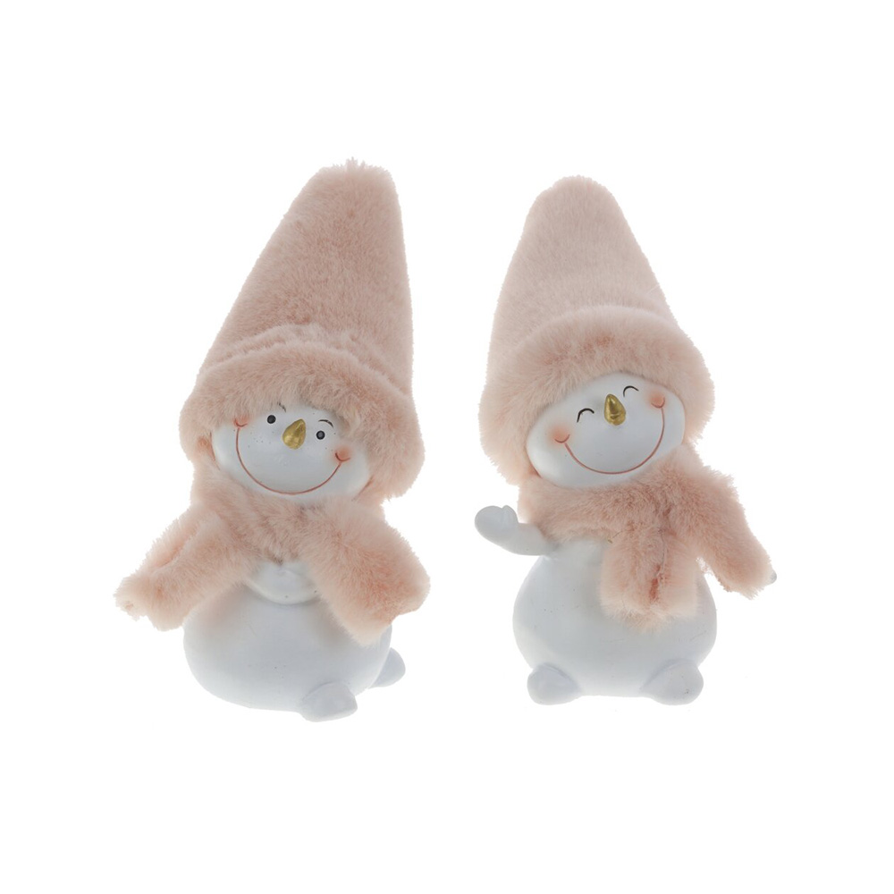 Фигурка декоративная Снеговик 5.5 х 5 х 12 см в ассортименте 763235 Фото 1.