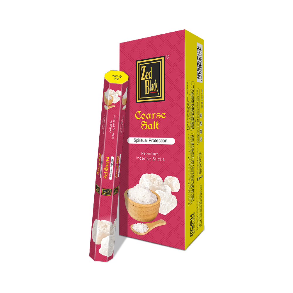 Zed Black Благовония шестигранник 20 шт. Крупная Соль 19367 Фото 1.