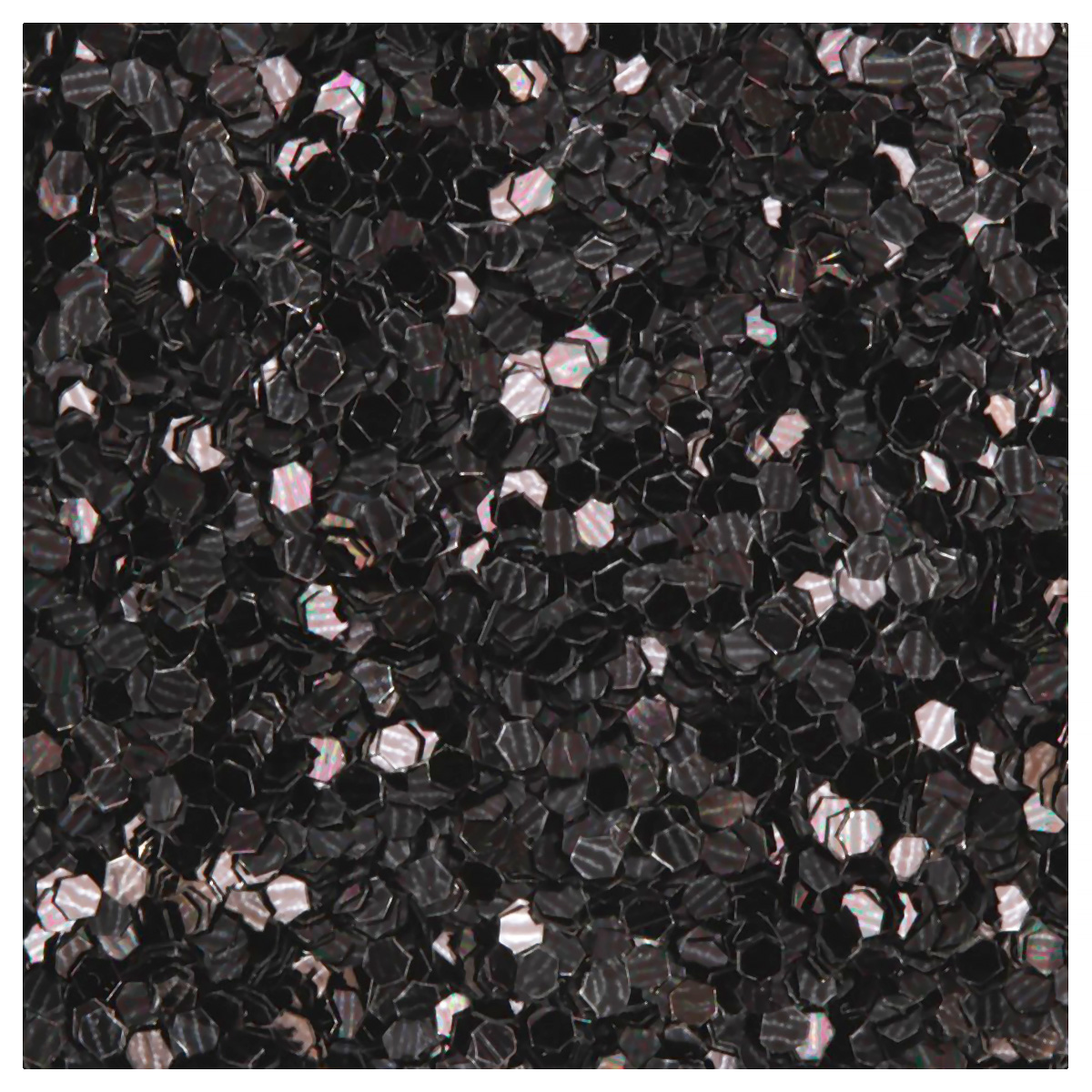 Love2art Декоративные блестки GLIS-01 1 мм 5 г 4.5 мл № 25 чёрный антрацит/black anthracite Фото 2.