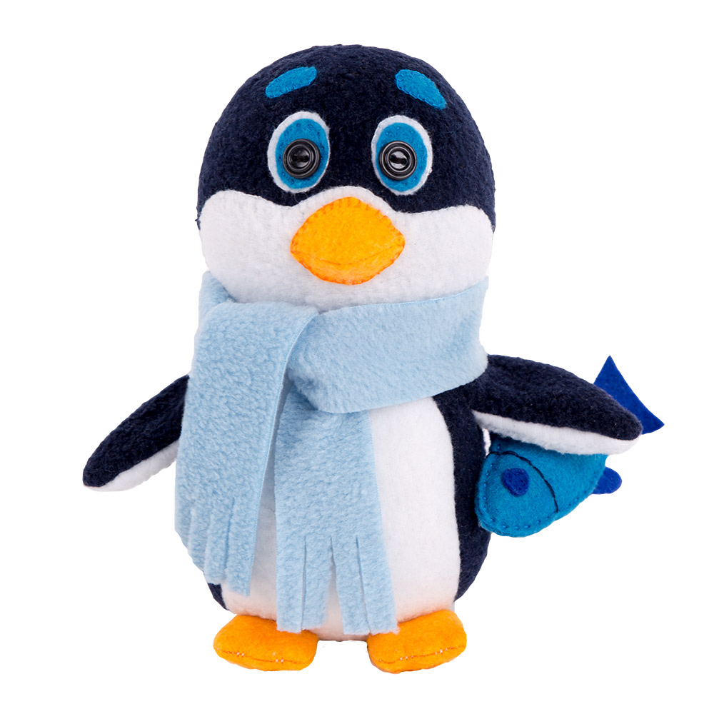 Пингвин Юстин | Миадолла - наборы для шитья игрушек