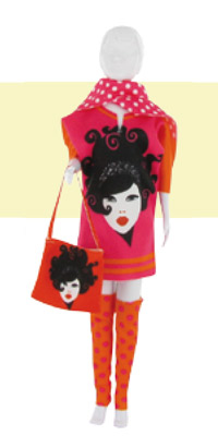 Набор для шитья DressYourDoll Одежда для кукол №1 S111-0801 Sally Girl Pink Фото 1.