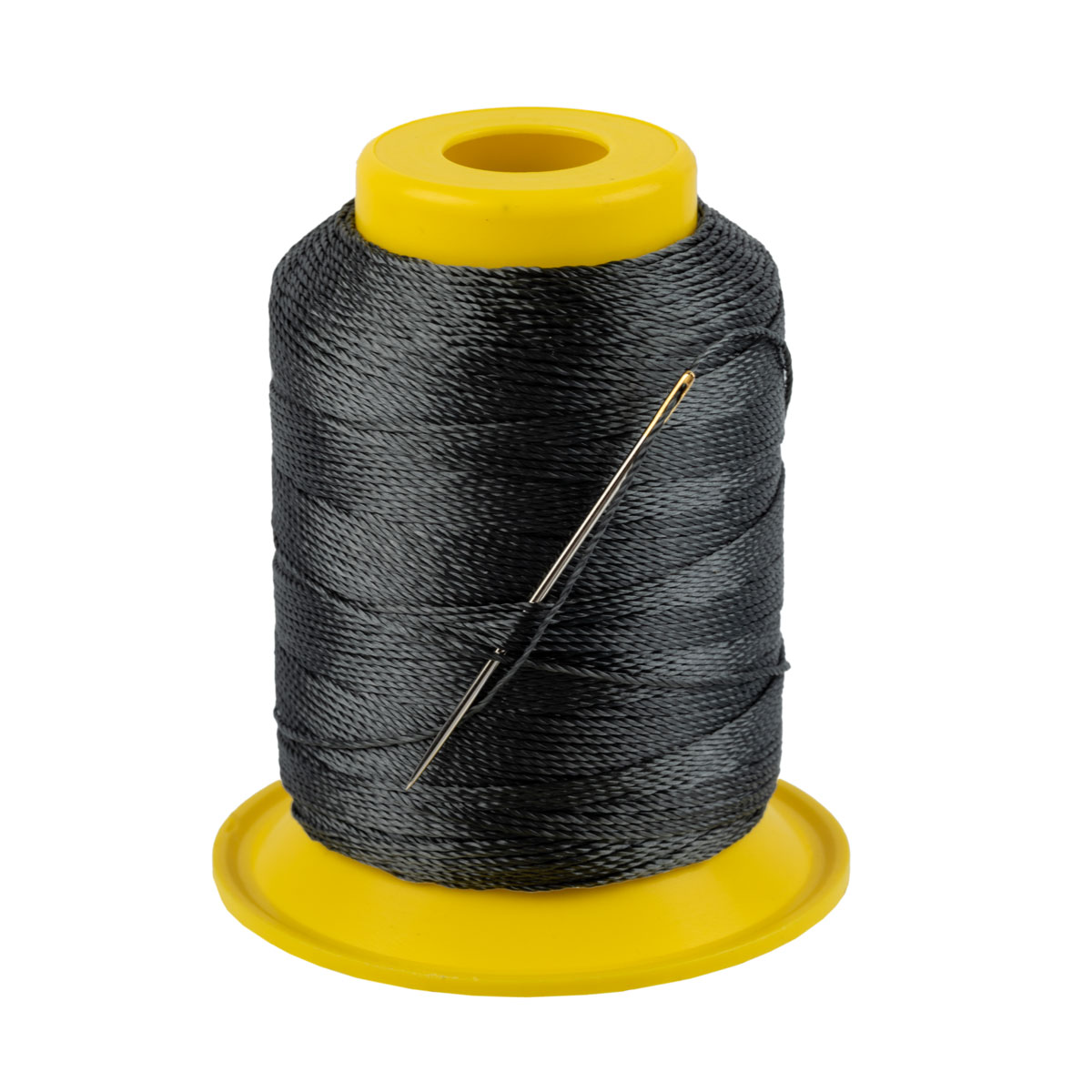 Нитки 500D/3 Gamma / Micron обувные 183 м 200 я №346 т.серый Фото 5.