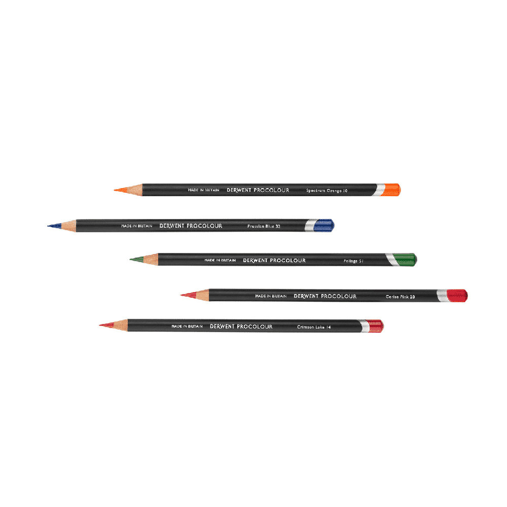 Derwent Набор цветных карандашей Procolour заточенный 48 цв. 48 шт. 2302523 Фото 1.