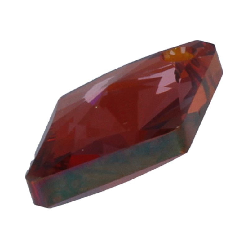 6320 Подвеска Crystal AB 14 х 9.5 мм кристалл в пакете красный (Red Magma) Фото 1.