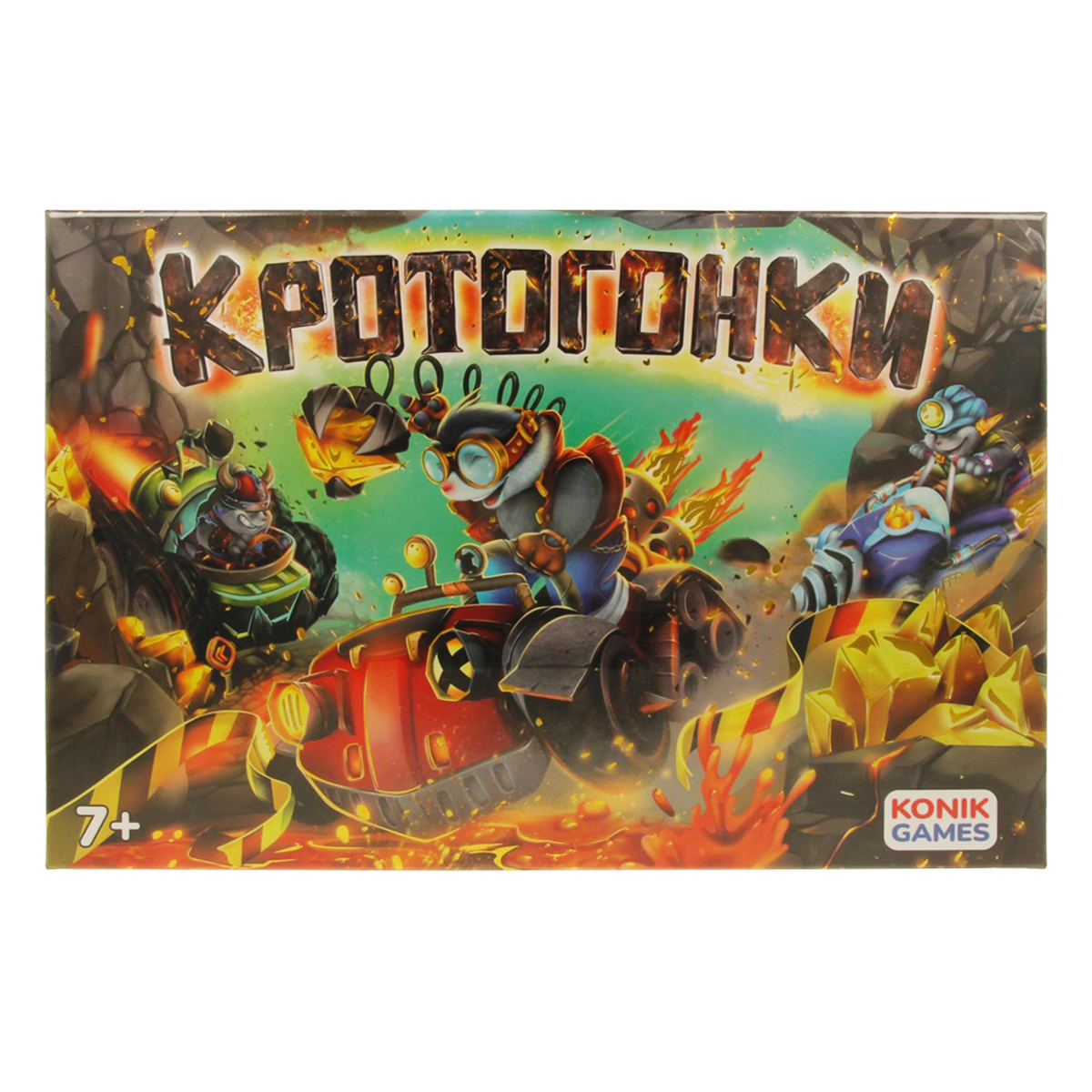 Игра настольная KONIK GAMES Кротогонки KG0008