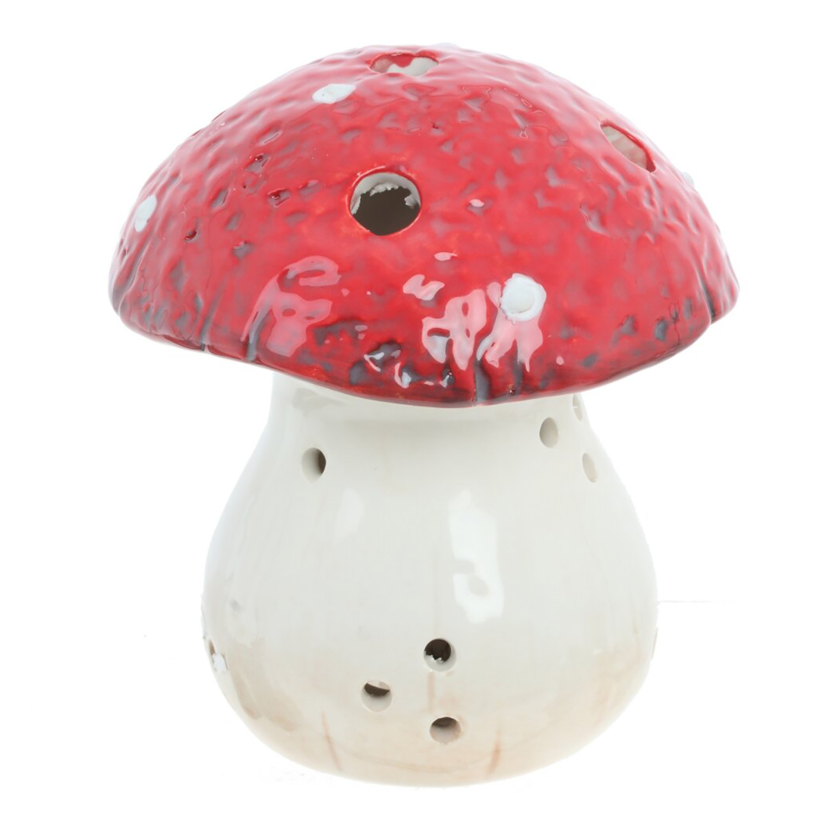 779615 Фигурка декоративная "Гриб" 14 х 13 х 13 см Красный купить за ...