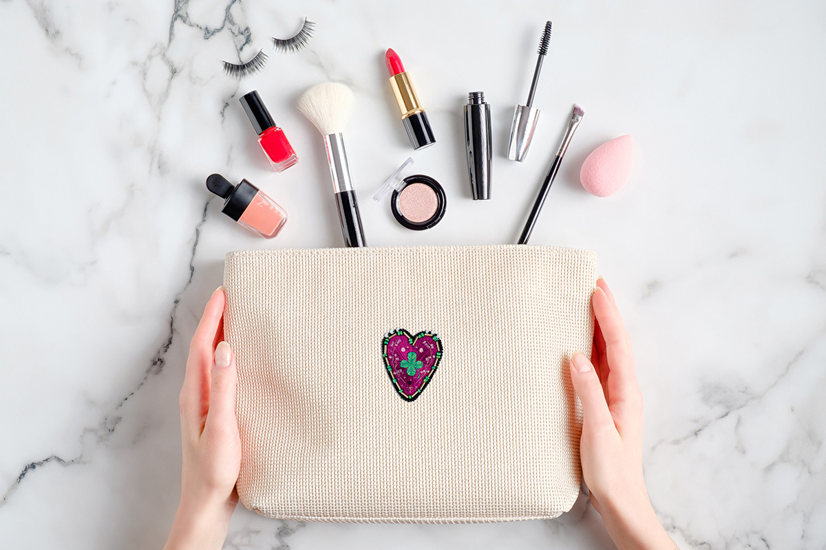 Набор для вышивания PANNA Живая картина JK-2373 Брошь. Сердечко на удачу 5 х 6 см Фото 3.