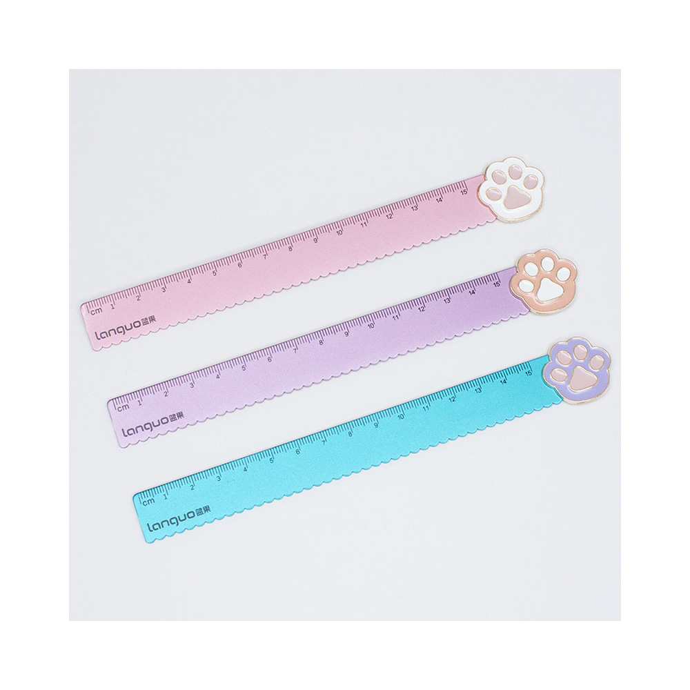 Линейка металлическая 15 см Кошачья лапка LG-70479 купить за , ? в ...