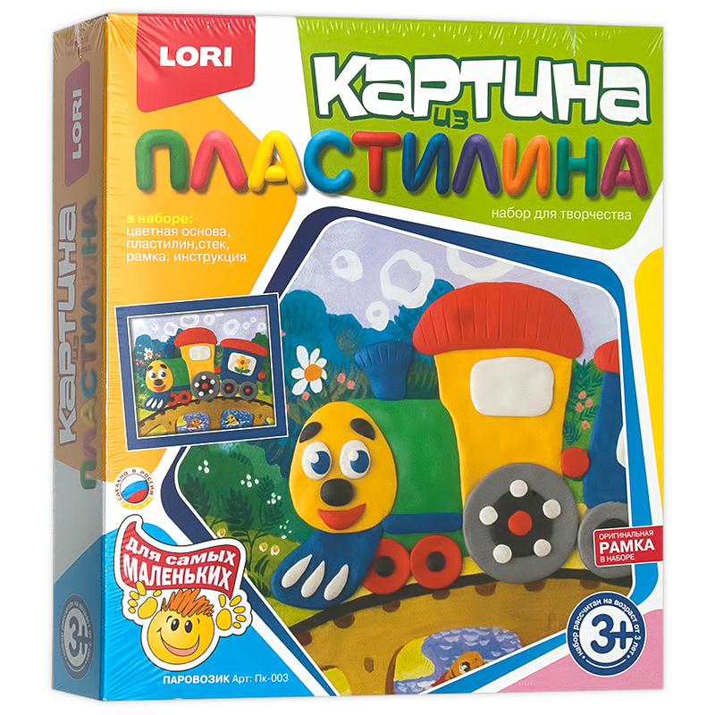 Картина из пластилина lori