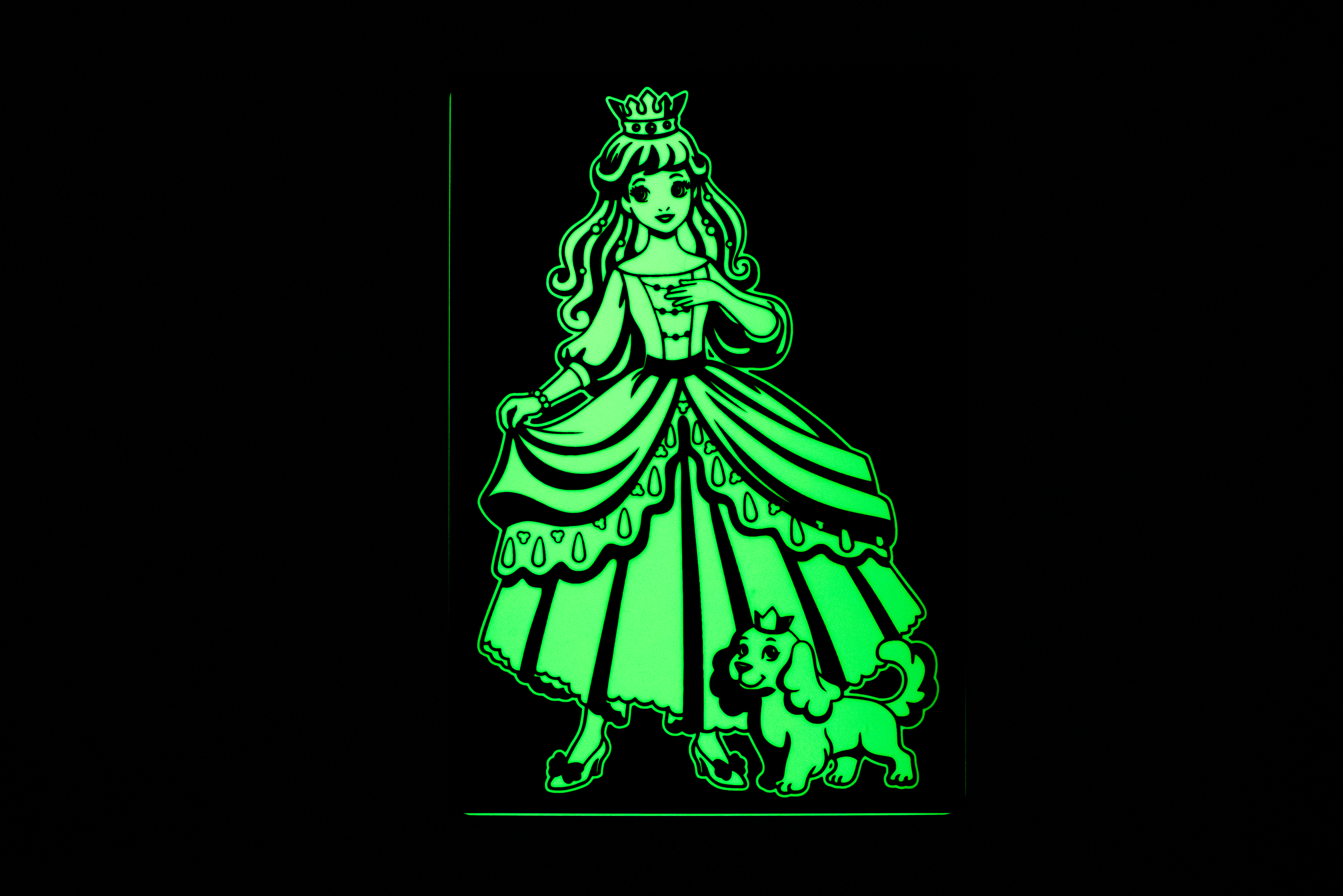 Рисуй светом Набор для творчества Световые картины серия Приключения принцессы A4 РС-221 Фото 8.