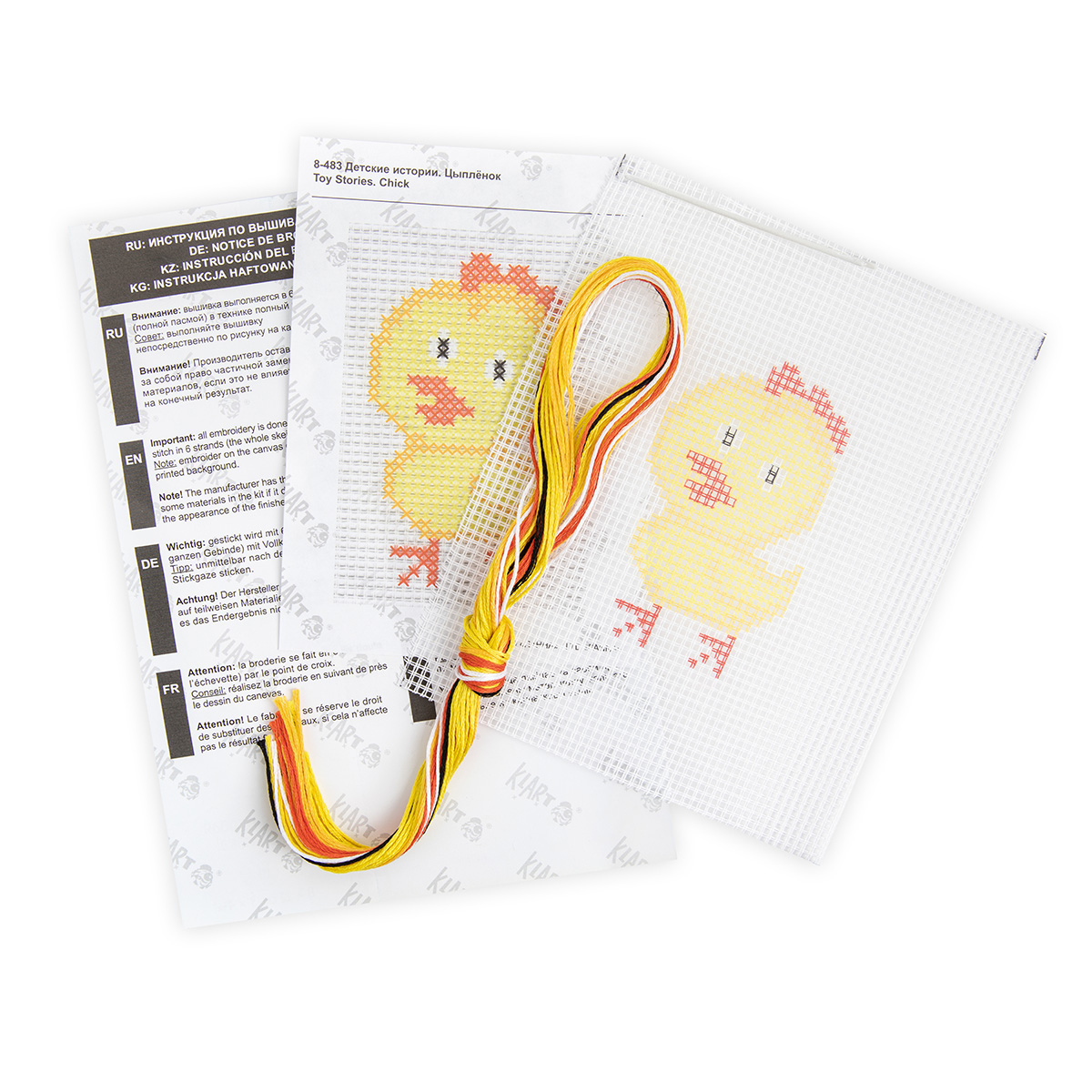 Набор резинок для плетения Color Kit для плетения браслетов Дельфин 600 шт 4 вида деталей