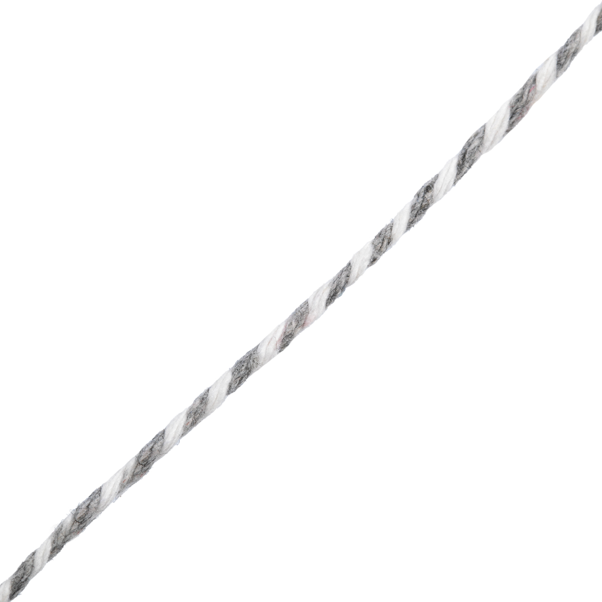 Шнур Gamma 2 мм GTX-25 бечевка №018/001 серый/белый Фото 5.