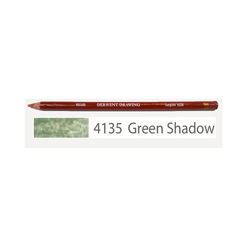 Derwent Карандаш цветной Drawing заточенный 700679 №4135 Зеленая тень Фото 1.
