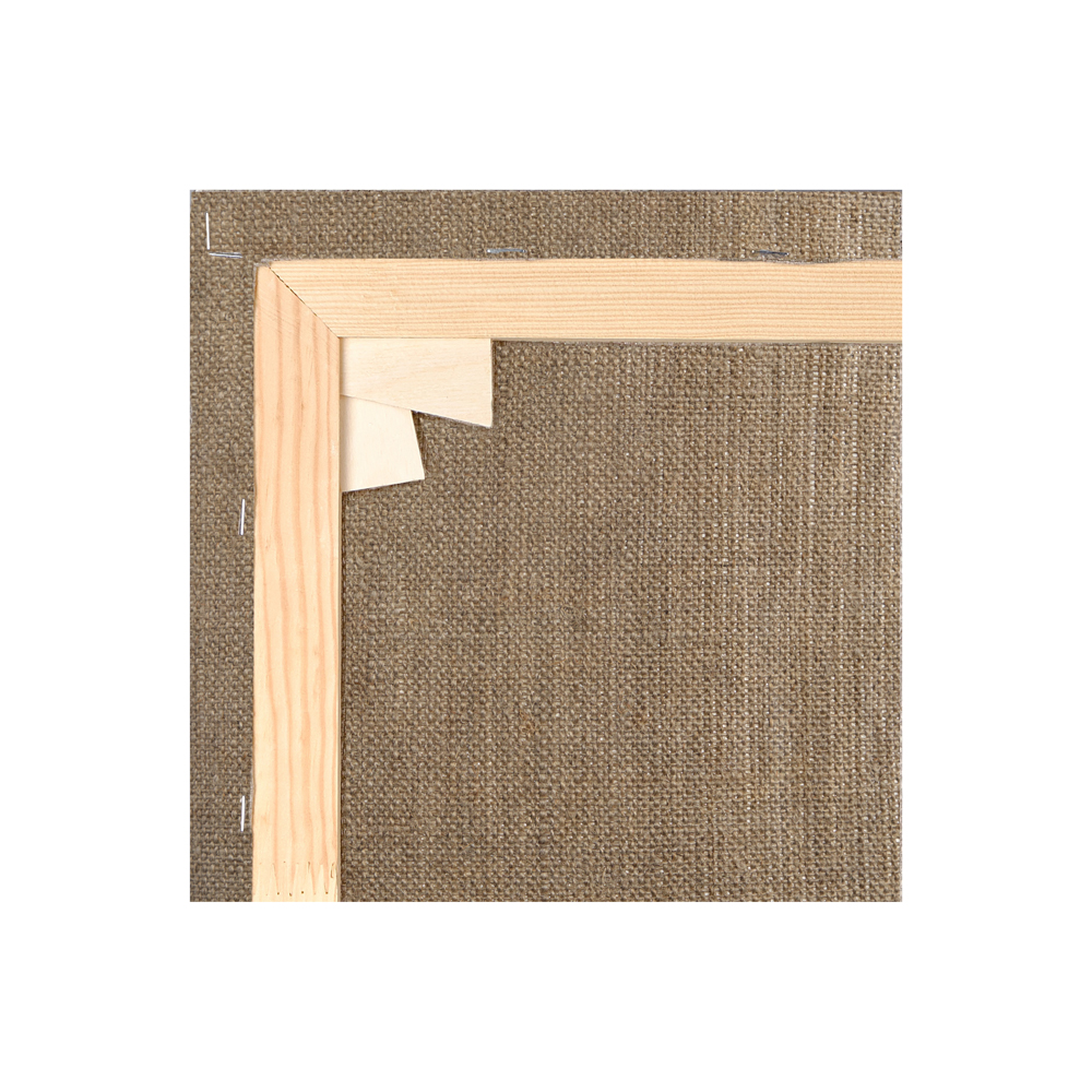 Холст грунтованный на подрамнике Туюкан Оршанский 100% лён 70 х 100 см 235 г/кв.м Т0011106 мелкозернистый Фото 2.