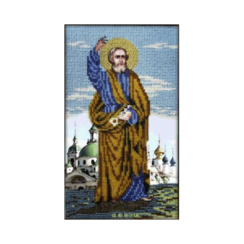 Набор для вышивания Вышиваем бисером L-72 Апостол Петр . Фото 1.