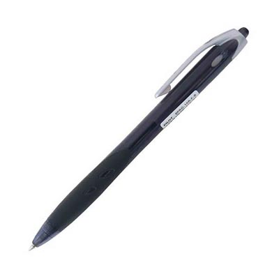 Pilot Ручка шариковая REXGRIP автоматическая 0.7 мм BPRG-10R-F REX GRIP (B) черная Фото 1.