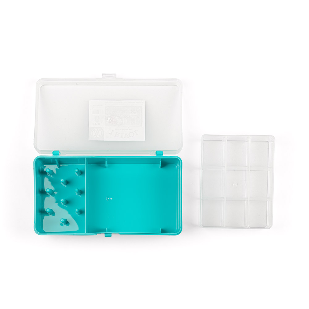 Тривол Коробка для мелочей №6 пластик 21 x 11 x 6.5 см белый Фото 3.