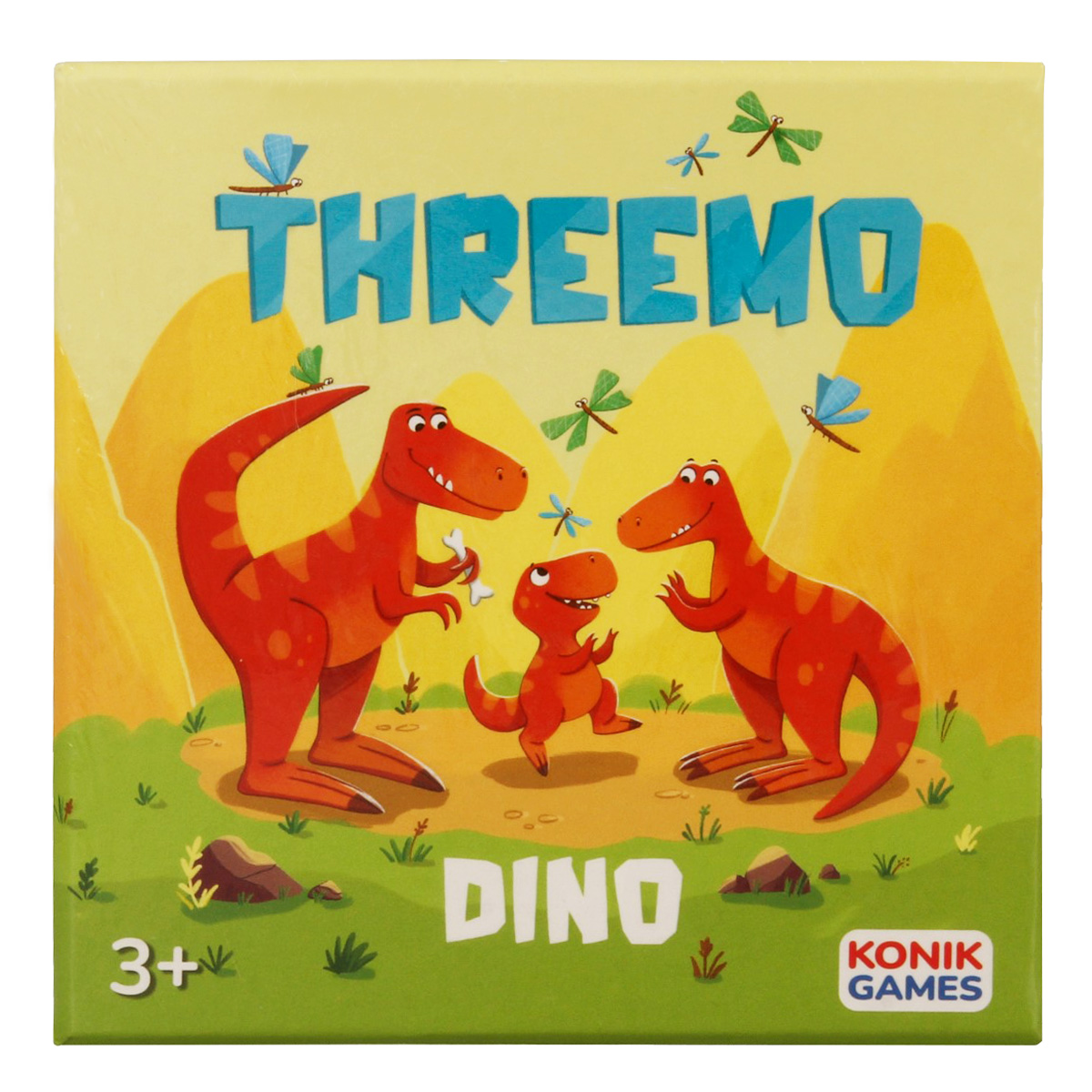 Игра настольная KONIK GAMES Threemo ДИНО KG0006