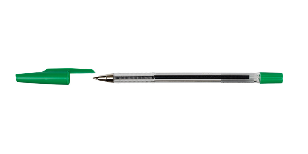 STILSY Ручка шариковая ST-01003 0.7 мм зеленый Фото 1.