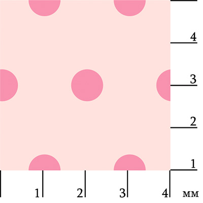 Ткань для пэчворка PEPPY БАБУШКИН СУНДУЧОК 50 x 55 см 140±5 г/кв.м 100% хлопок БС-30 мл.горох бл.розовый Фото 2.