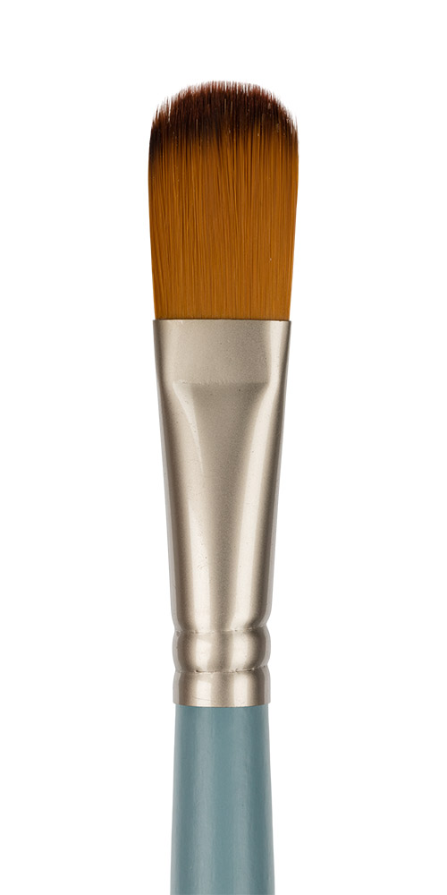 Кисть синтетика VISTA-ARTISTA 50133-16 овальная длинная ручка №16 Фото 2.
