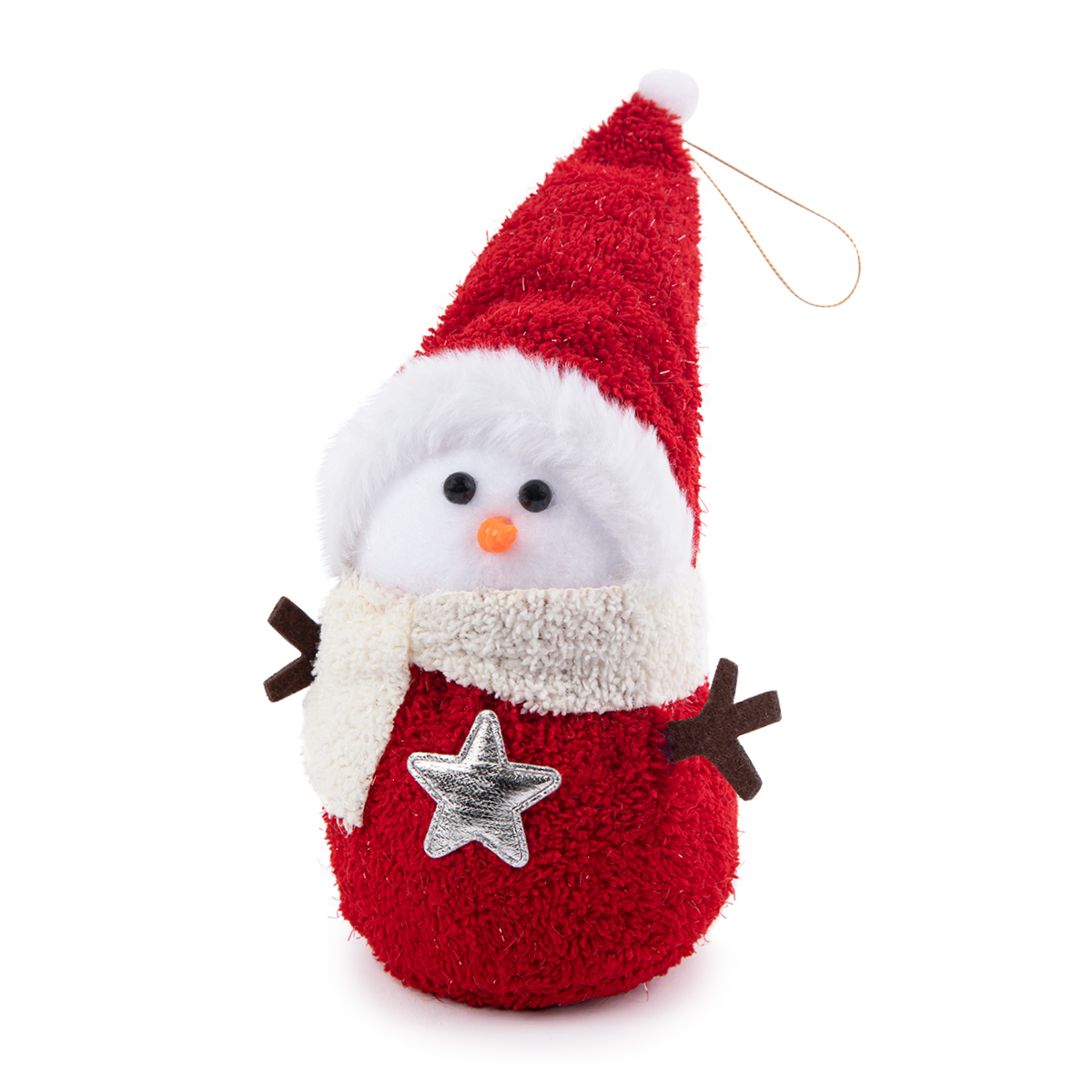 SNOWEEKON SNW-ST168 Фигура декоративная 17 см 14 х 20 см 1 шт. №01 Снеговик Фото 1.