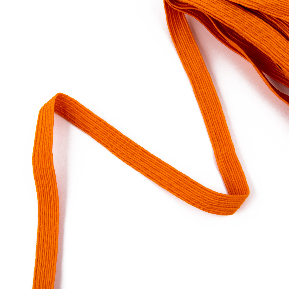 Лента эластичная Gamma продержка ИВ (цв) 10 мм 10 м плетеная оранжевый Фото 2.