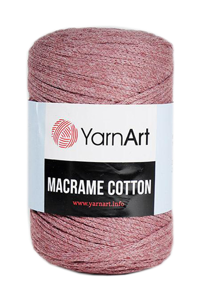 Пряжа YarnArt Macrame Cotton 80% хлопок, 20% полиэстер 250 г 225 м 792 Фото 1.