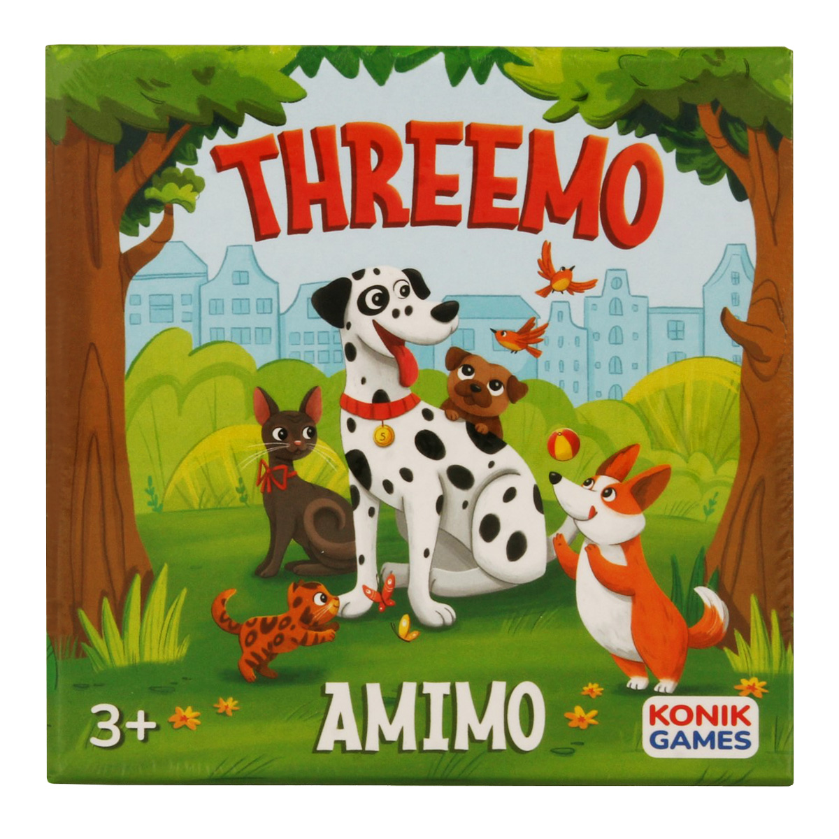 Игра настольная KONIK GAMES Threemo АМИНО KG0005