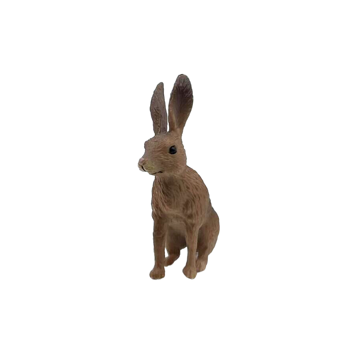 Детское Время M4190 Фигурка животного Заяц (сидит, цвета: коричневый,  черный) купить за 159,00 ₽ в интернет-магазине Леонардо