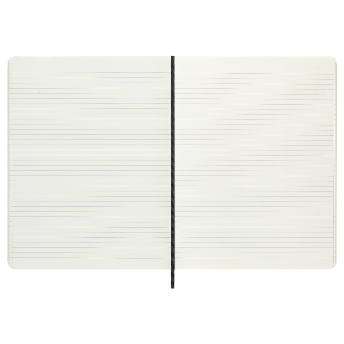 Moleskine Блокнот LE LORENZO PETRANTOI XLarge ( 190х250 мм) 88 л. линия белый/черный 1851358 Фото 3.