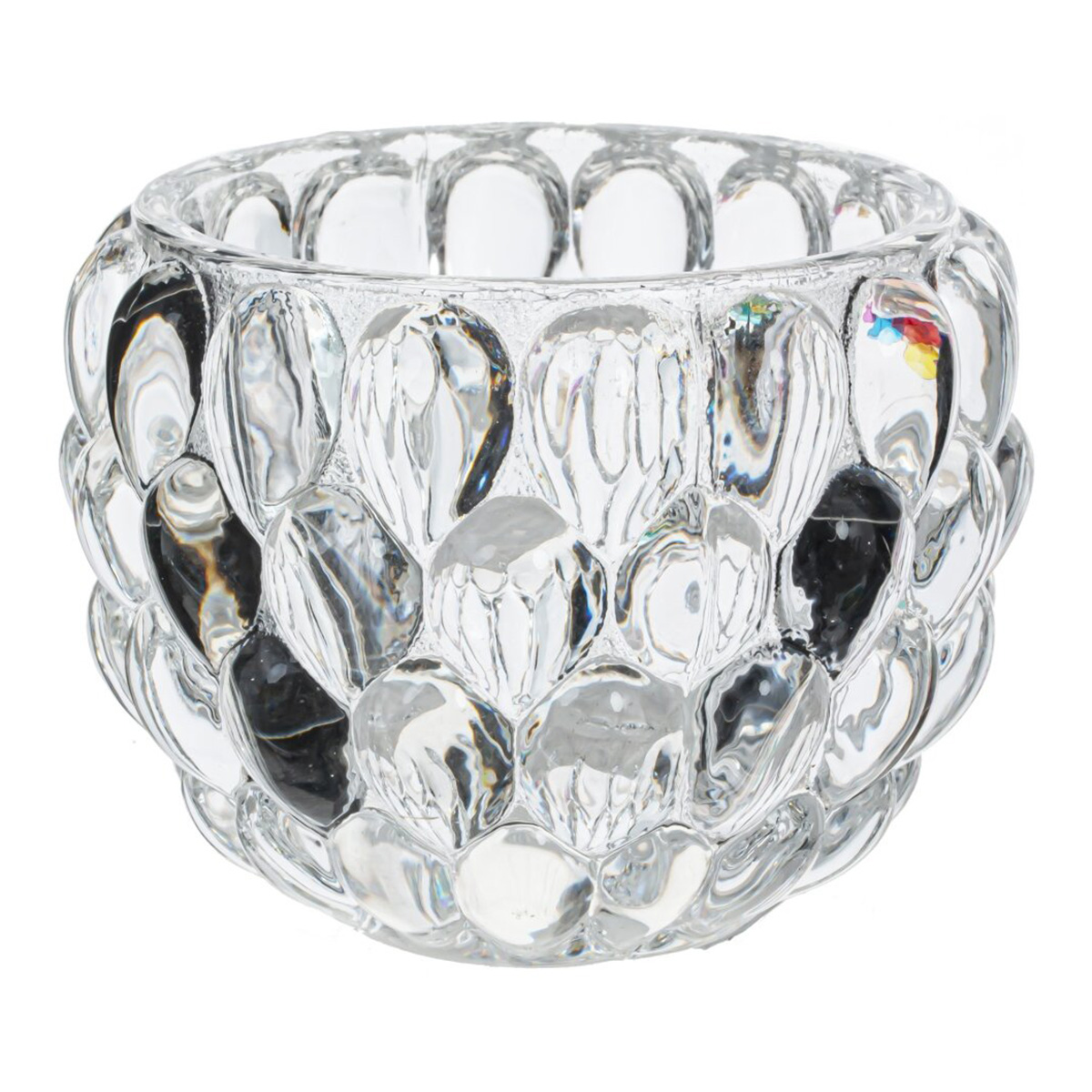 789052 Подсвечник h. 6 см Прозрачный Фото 1.