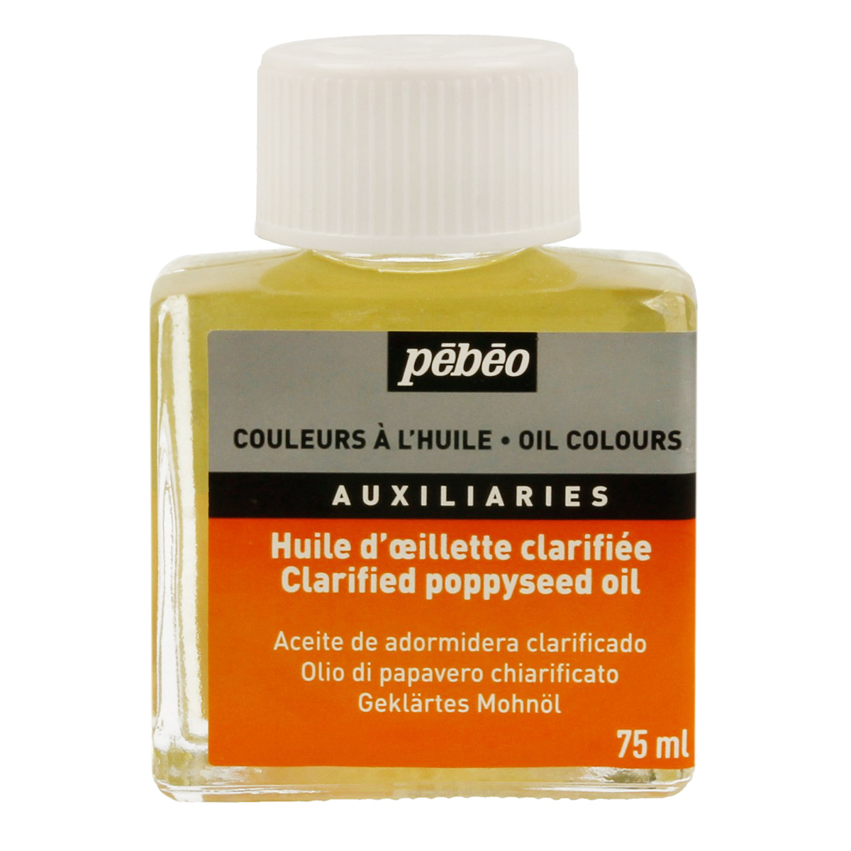 PEBEO Масло маковое осветленное 75 мл 650201 Фото 1.