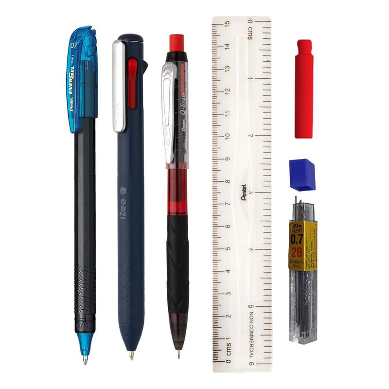 Pentel Набор канцелярский Regular kit Regular Kit цвет чернил: ассорти Фото 2.