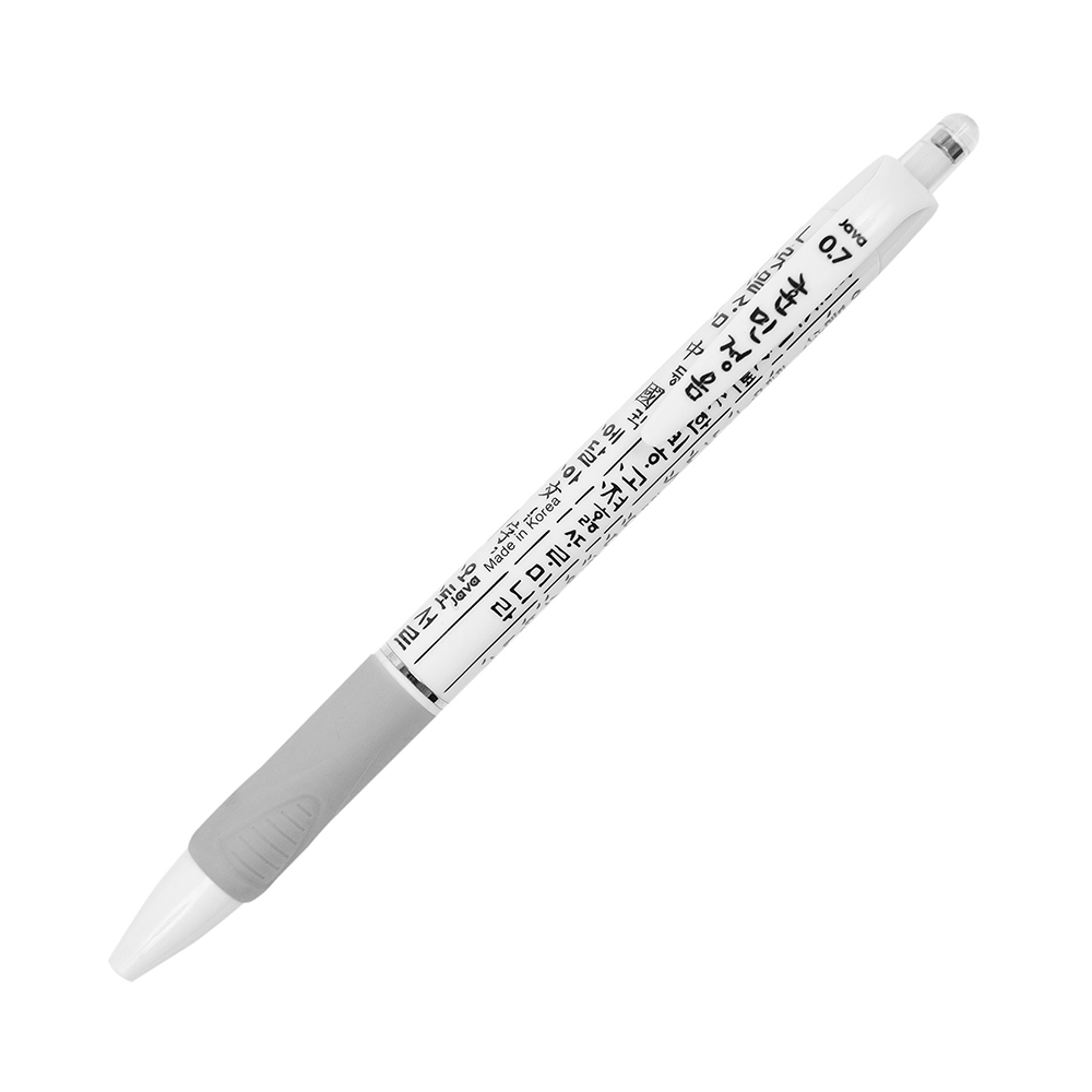 Java ручка шариковая Hunminjeongeum 0.7 мм 10.025BD белый Фото 1.
