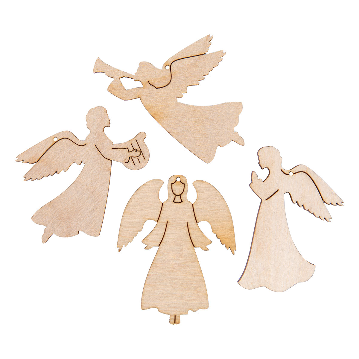 Ангелы из бумаги своими руками