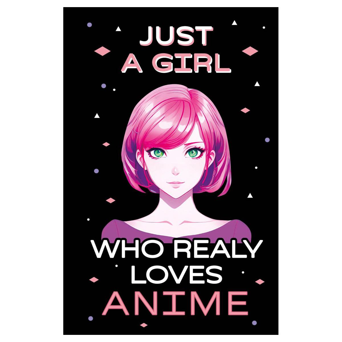 Э Скетчбук Just a girl who loves anime 120 г/м2 20 х 24 см твердый переплет  48 л. Темный купить за 396,00 ₽ в интернет-магазине Леонардо