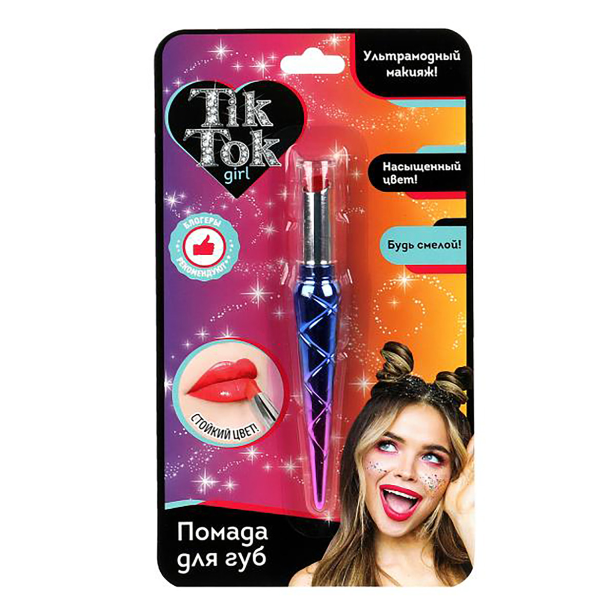"TIK TOK GIRL" Помада для губ красная 324580 купить за 290,00 ₽ в ...