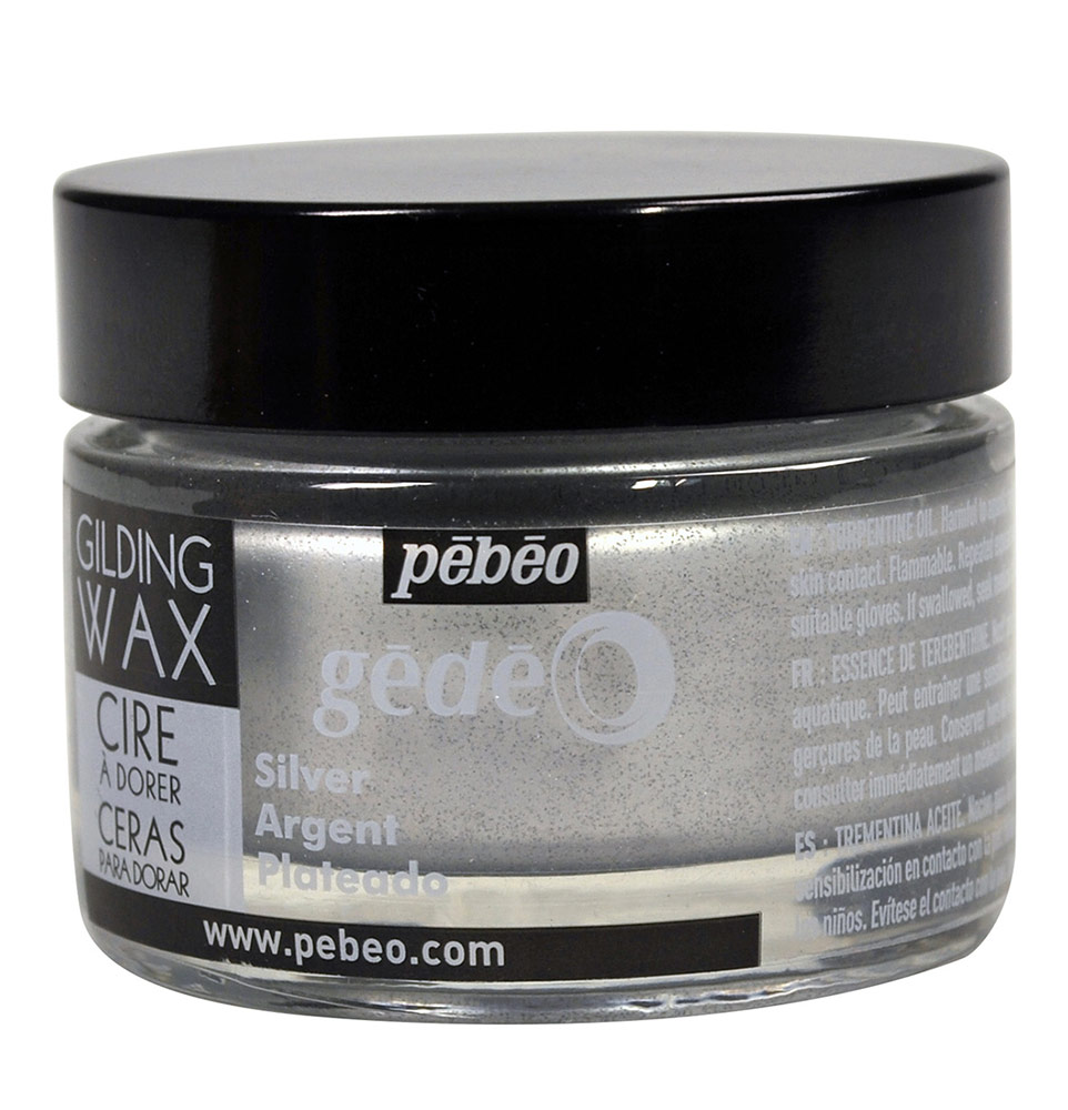 PEBEO Воск (вакса) для золочения Gedeo 30 мл 766510 под серебро Фото 1.