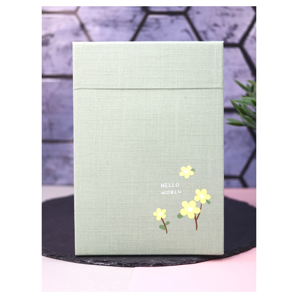 Зеркало в ассорт. 14.8 х 21.5 см green 133B-03 Фото 2.