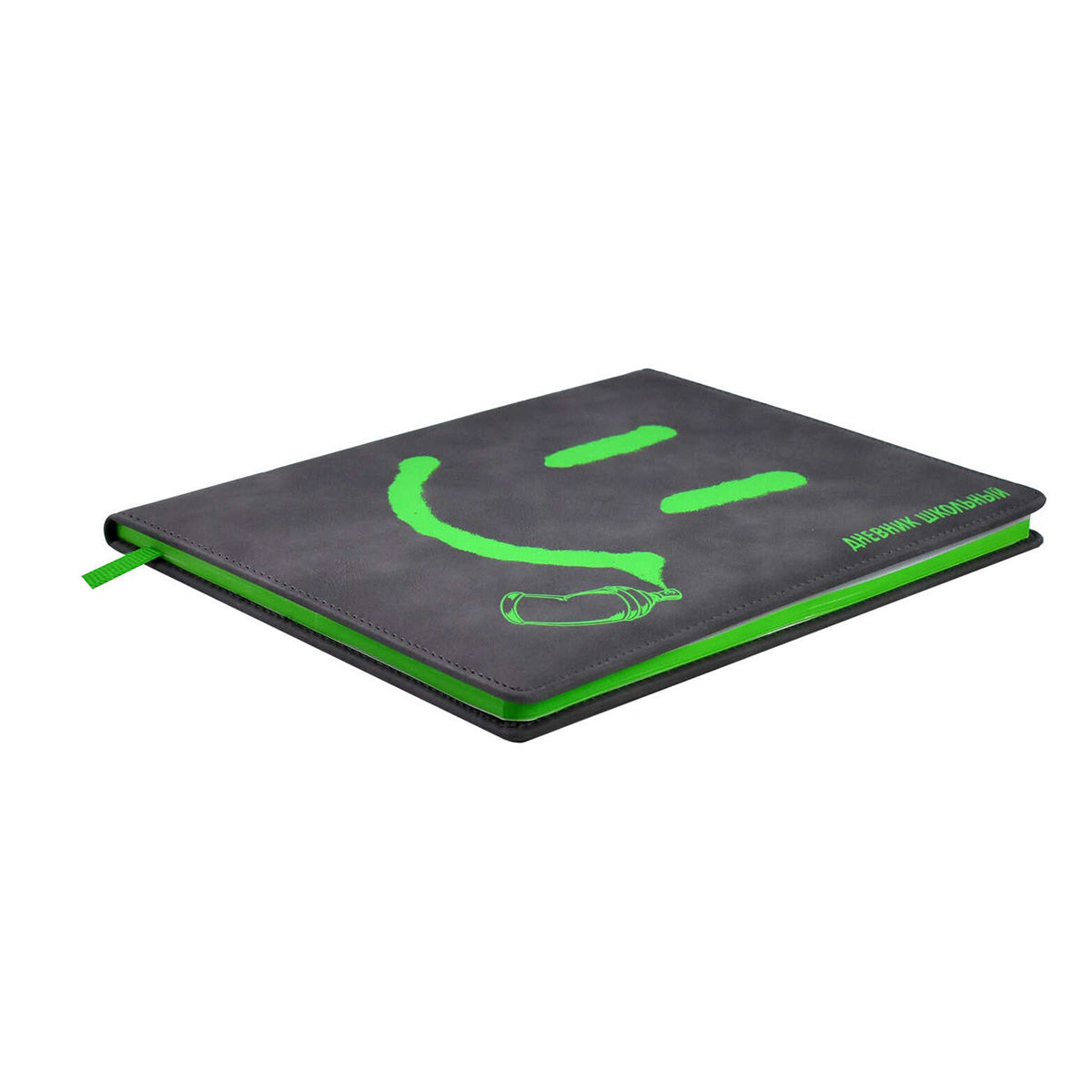 Дневник школьный Граффити A5+ 48 л. прошивка и склейка 80 г/кв.м 62136 Фото 2.