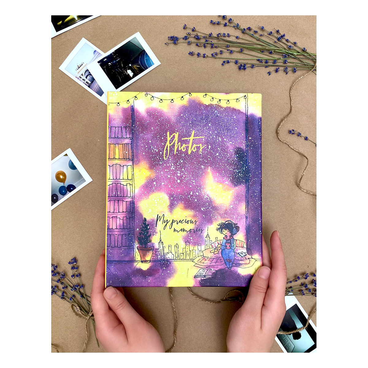 ПОЛИНОМ Фотоальбом на 200 фото cosmo sketch 10 х 15 см 18.5 х 5 х 23 см FA 200.015-1 flash Фото 1.