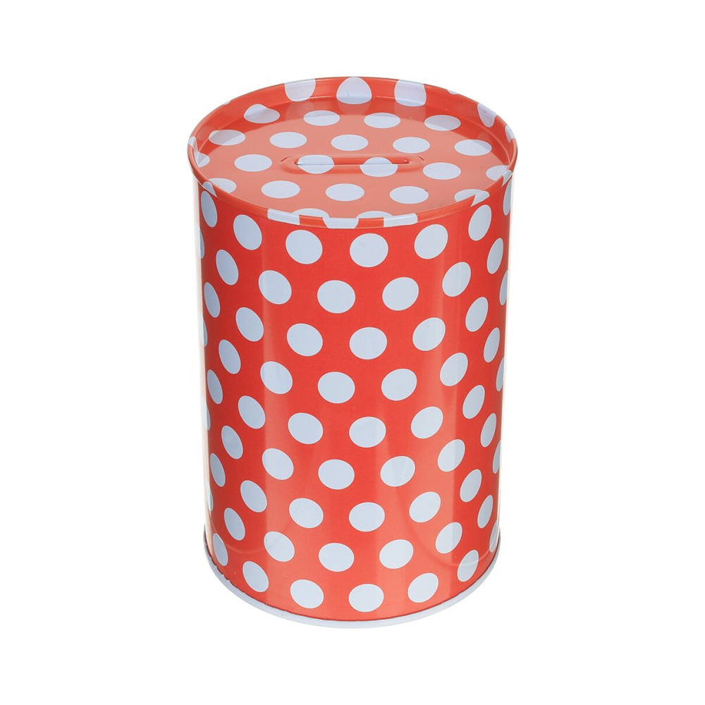 Копилка 766761 8.5 х 8.5 х 12 см Красный Фото 1.