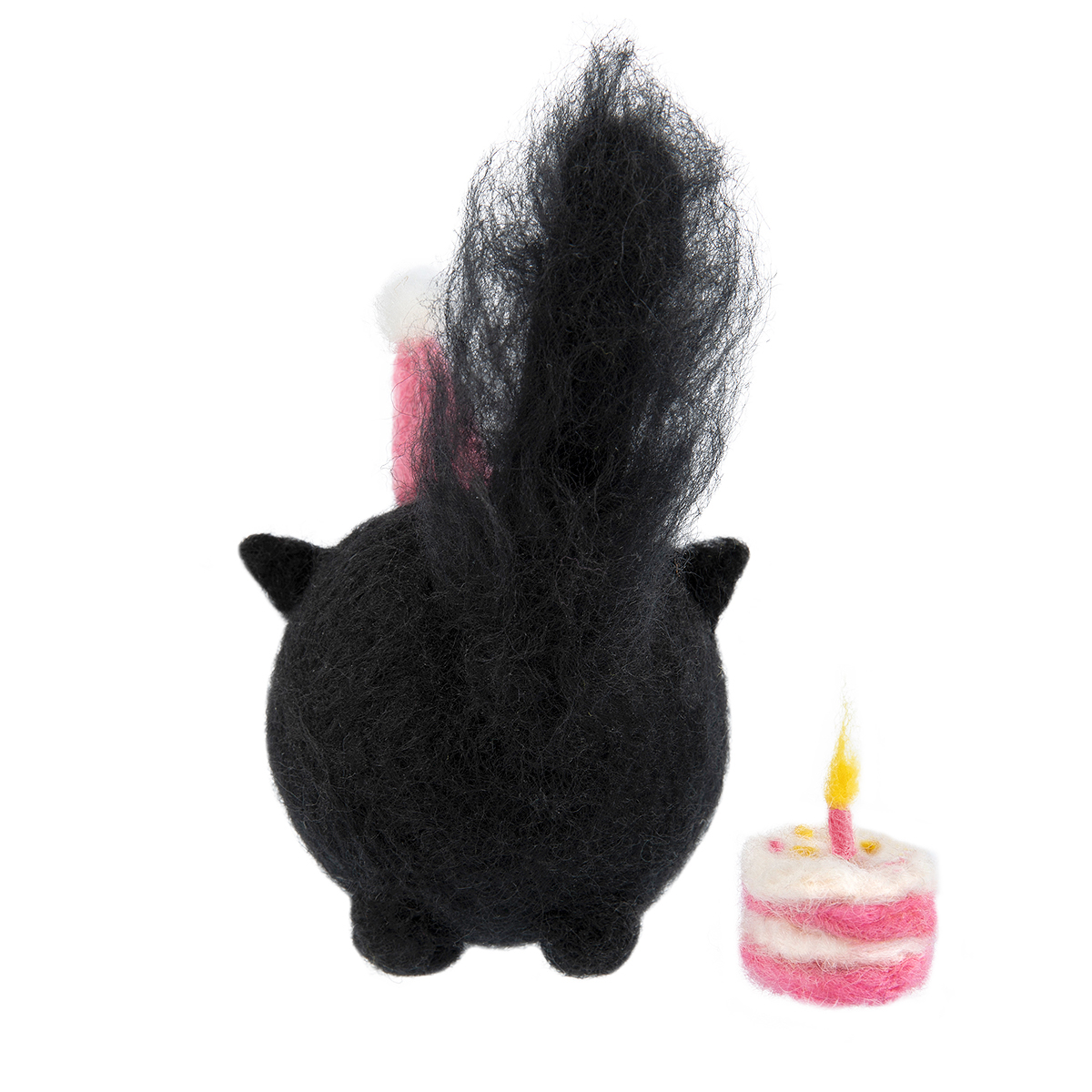 Miadolla WT-0223 Кот Беляш набор для валяния . Фото 4.