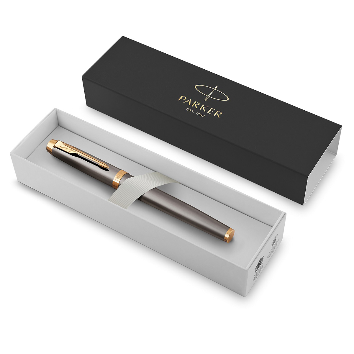 PARKER Ручка перьевая IM Premium Grey Core GT M 2054078