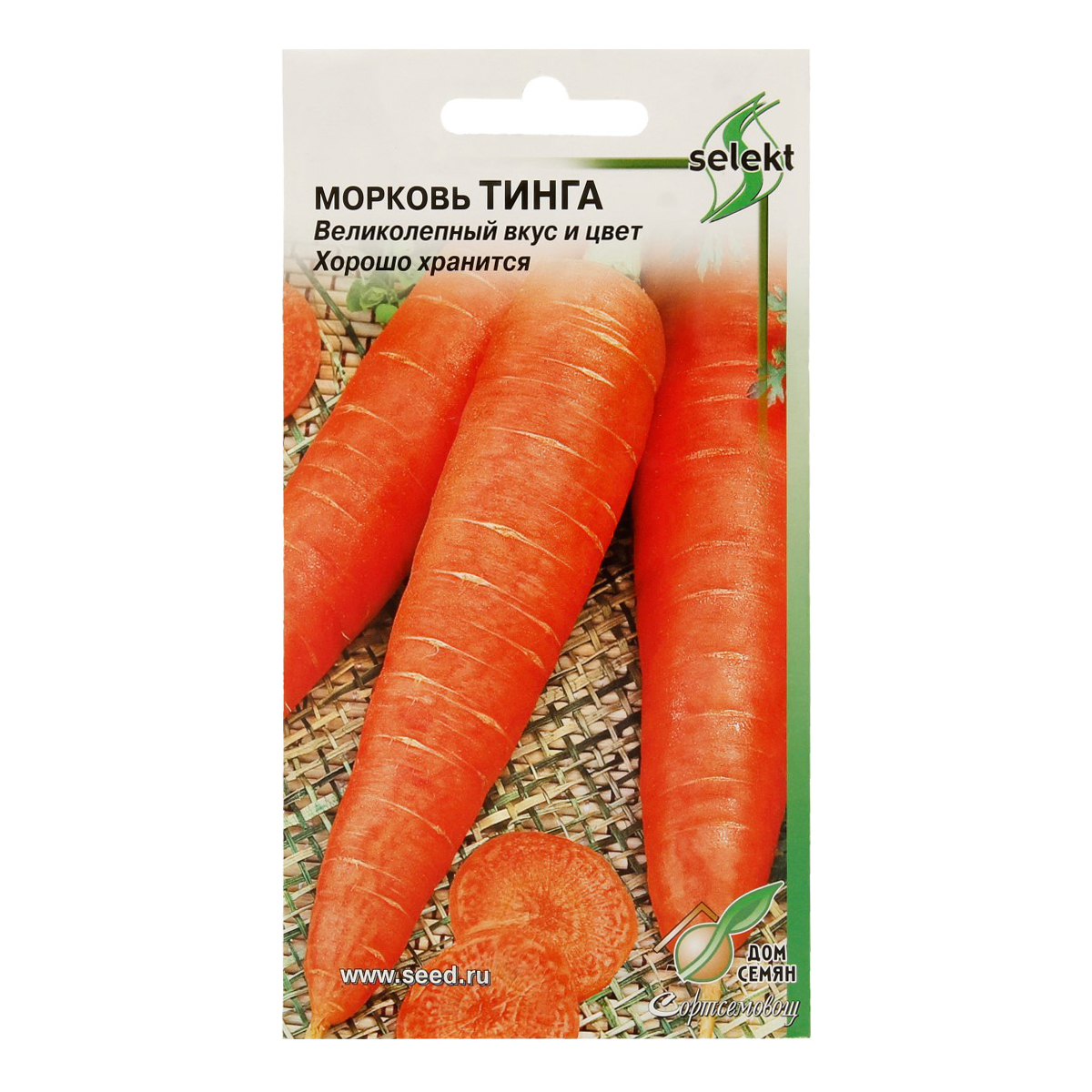 Дом семян Семена Морковь Тинга 12046