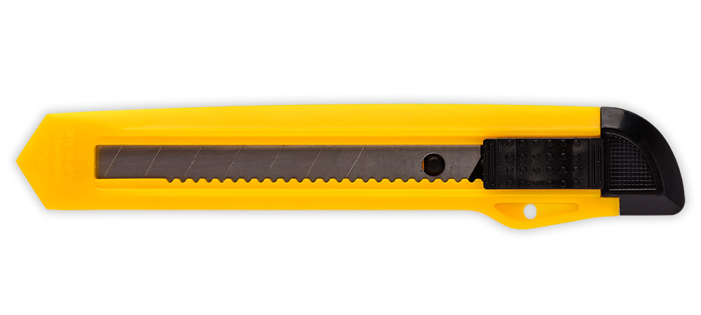 NORMAN Нож канцелярский BASIC NRN240701 18 мм 100 мм ассорти Фото 1.