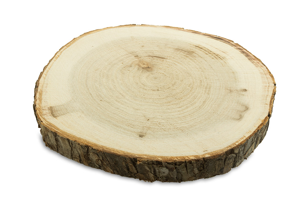 Срез натурального дерева, 20-25 см