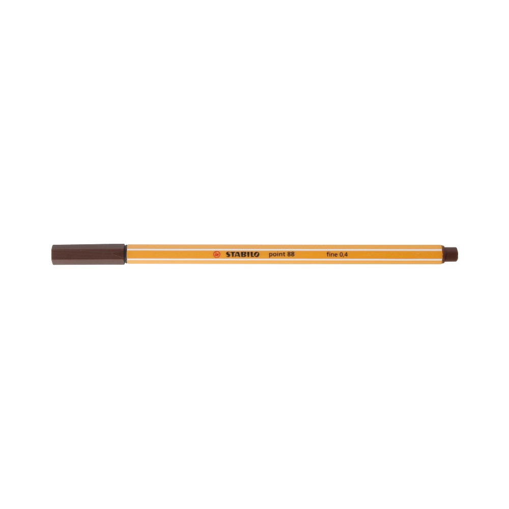 Stabilo Ручка капиллярная 0.4 мм 88/45 коричневый Фото 1.